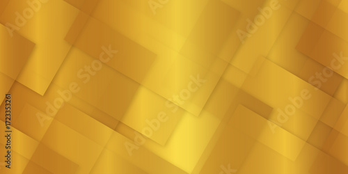Abstract yellow, gold technology concept diamond triangle geometric line background. modern seamless business technology concept geometric shapes. squares and triangle with soft shadows as pattern.