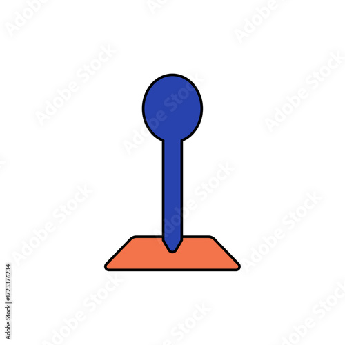 SEO icon outline editable stroke line drawing eps