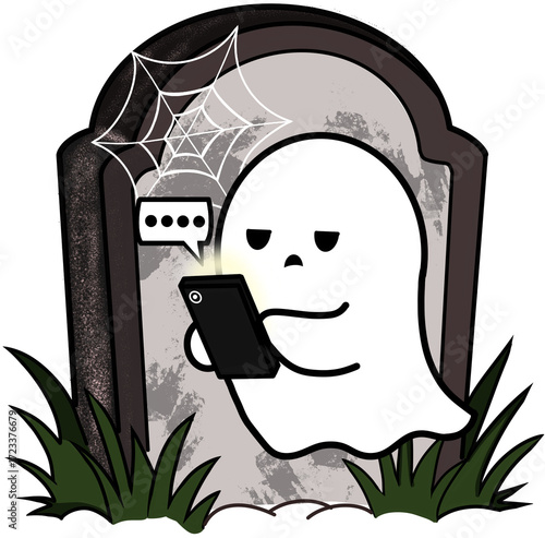Little Ghost on a Phone Call
