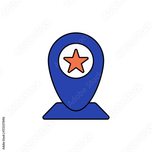 Inspection icon outline editable stroke line drawing eps