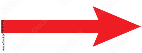 large size black long arrow. Straight long arrow icon. black long arrow pointing to right site in isolated background. Bold thine long arrow.