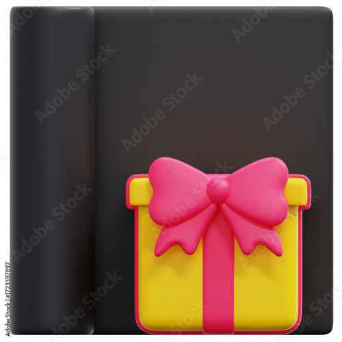 Embrace the spirit of thoughtful giving and delightful celebration with this charming digital gift icon, representing happiness, gratitude, and unexpected joy for cherished moments