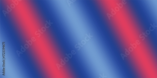 Diagonal Stripes of Blue and Red Blending Smoothly with Soft Gradients on a Textured Background.