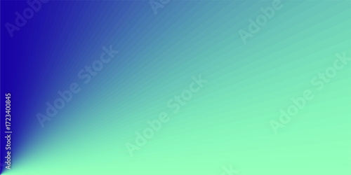 A radiant gradient transitions from deep blue to bright aqua creating a luminous and airy atmosphere. It forms a gentle visual effect for artistic creations.