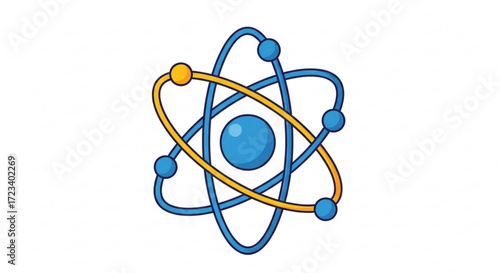 Atom model the atom has a nucleus with protons and neutrons, surrounded by electrons orbiting in shells the atom is a basic unit of matter
