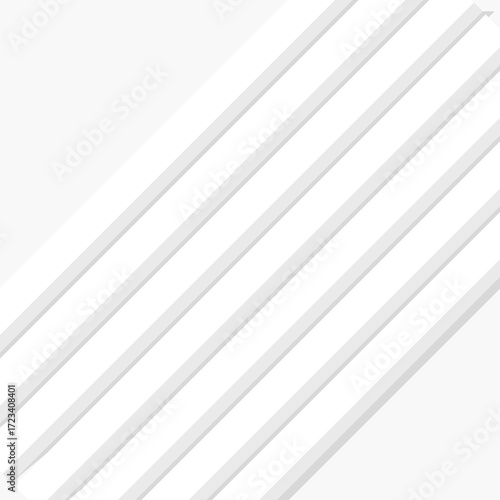 Diagonal Elevated White Bars Pattern