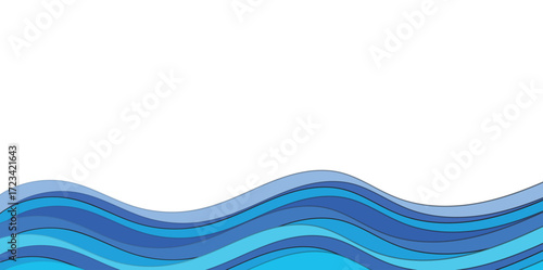 abstract blue background with copyspace