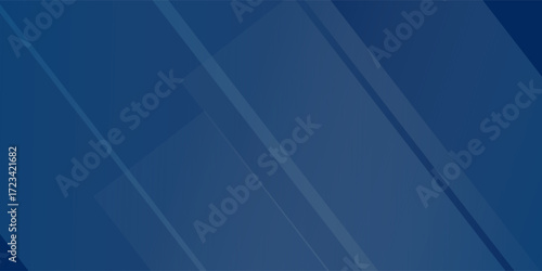 Top blue abstract background with elegant bright diagonal lines modern texture