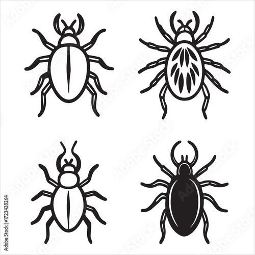 A Tiny and Parasitic Tick, a Bloodsucking Arachnid Disease Vector of Nature, an Engorged Pest of Infestation and Lyme Disease Concern