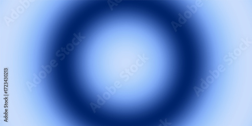 A serene blue radial gradient background that evokes a sense of calm and focus.