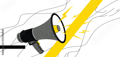 Powerful Announcement Amplifying Your Message with Bold Graphics