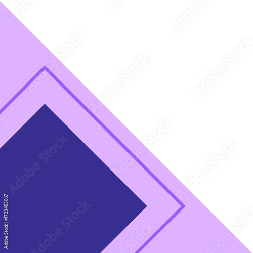 Abstract Geometric Shape Design with Purple and Dark Blue Colors.