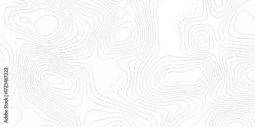 Abstract pattern discovery vector topo diagram design. creative discovery White wave grid stripe line map topography. vector geographic contour mounted map background.	