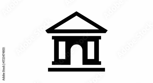 Icon vector museum