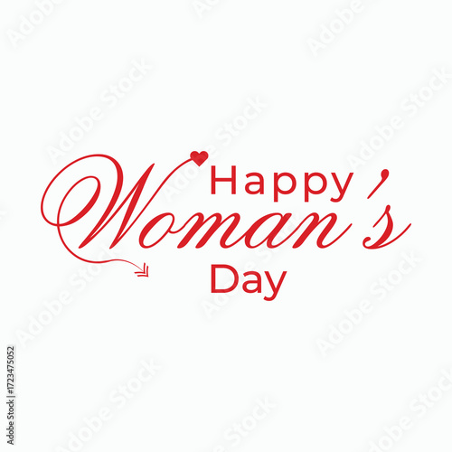 International Women's Day, Eight March, vector design