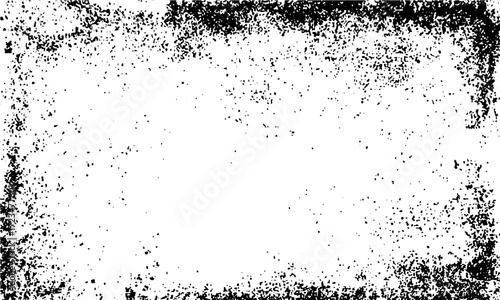 Dark grainy grunge texture on white background with distressed overlay design  Vintage distressed wall texture background with concrete grunge overlay effect  