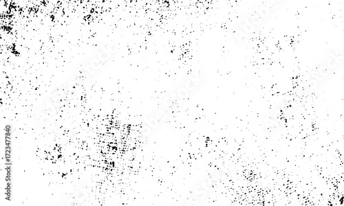 Abstract grunge concrete overlay texture with distressed black background   Distressed grunge wall texture background with dust grain particles overlay  