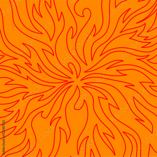 Fire Background. long banner fire background. Flame background. orange Fire flame background.