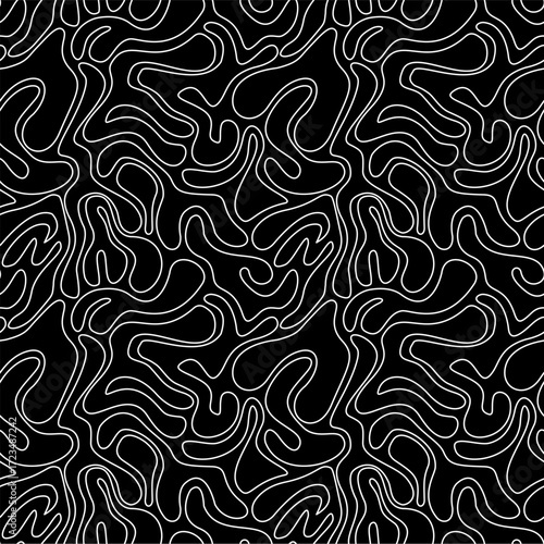 abstract wavy contour Background. Topographic Contour Background. abstract wavy wallpaper.