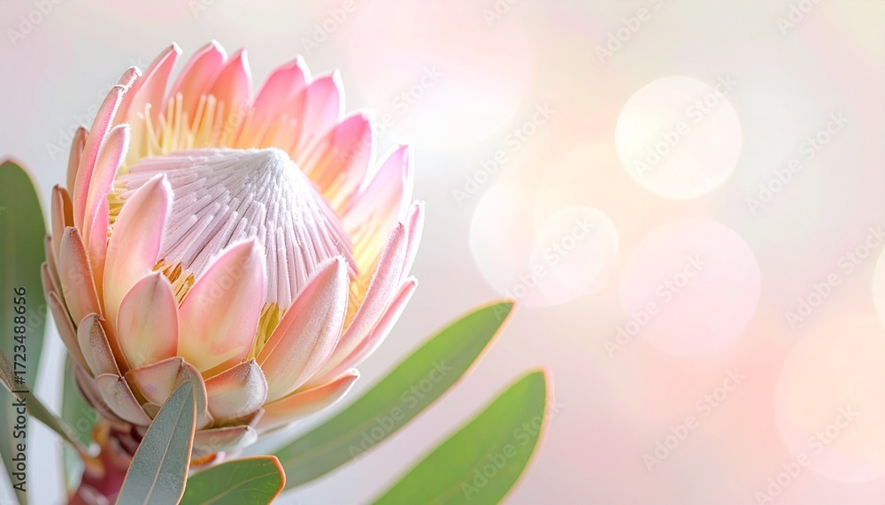 Fototapeta premium Protea flower background