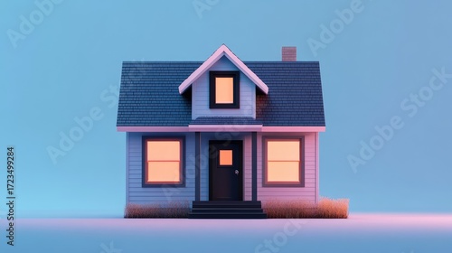 Wallpaper Mural dynmic high contrast stylized animation of a home inspection Torontodigital.ca