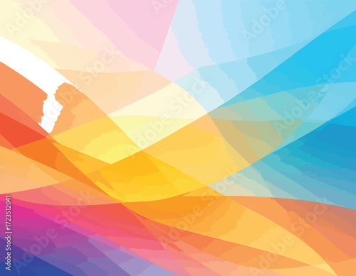 Abstract Generative Shape Fill Vector Template Colorful, Modern, Geometric Design for Digital Art, Backgrounds, and Creative Projects