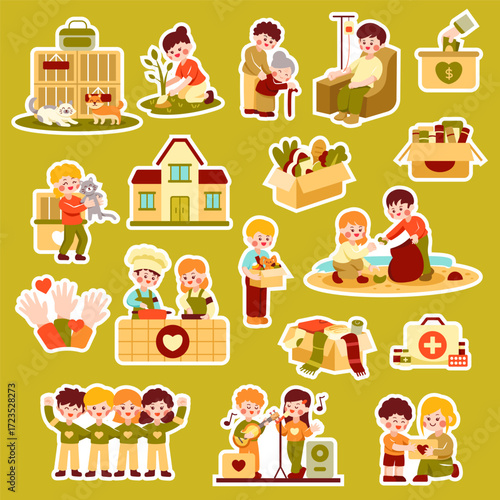 Charity and Humanitarian Illustration