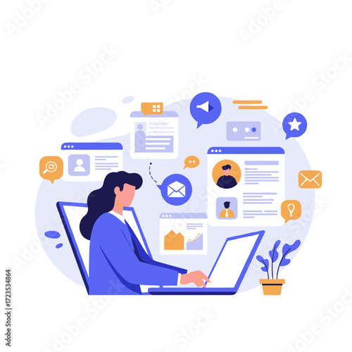 Digital Communication and Online Networking for Business Success