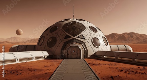 Mars Habitat Base.