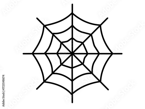 Spider vector illustration, detailed black silhouette insect design, isolated on white background, perfect for Halloween graphics, creepy decoration, nature concepts, logos and educational materials