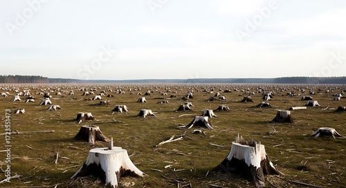 Deforestation Landscape. (2)