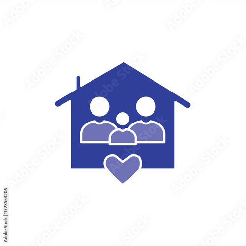 household icons. simple colored vector illustration