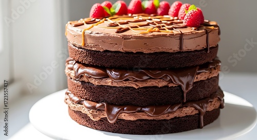 Chocolate Layer Cake.