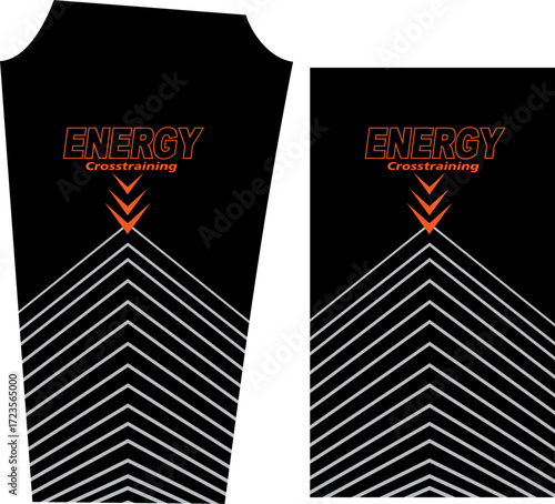 High-Performance Fitness Leggings Pattern