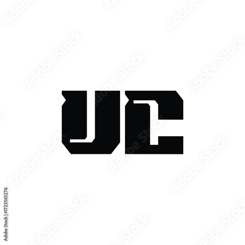 VC monogram logo design letter text name symbol monochrome logotype alphabet character simple logo