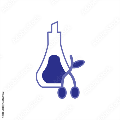 healty fats icons. simple colored vector