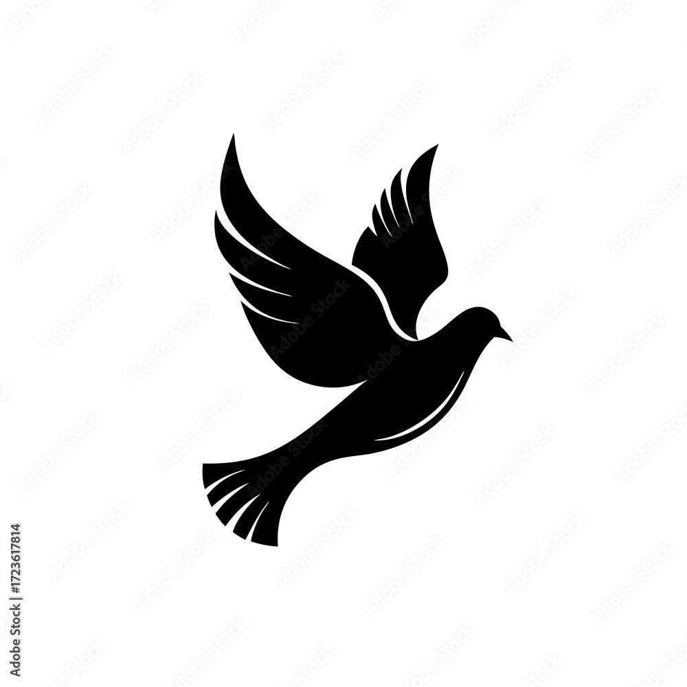 Obraz premium dove of peace vector