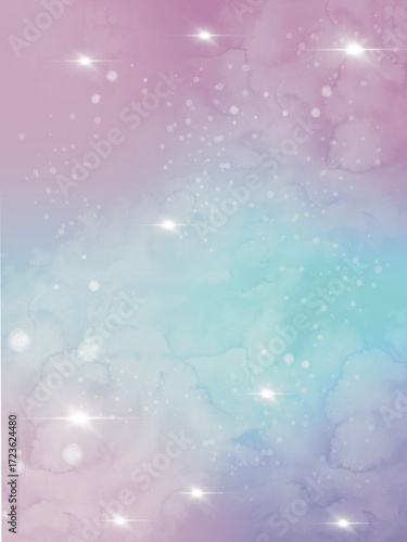 パステルのキラキラした壁紙