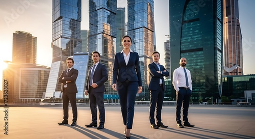 Business Team Skyline.