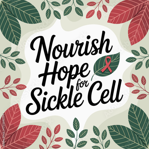 Nourish Hope for Sickle Cell Poster
