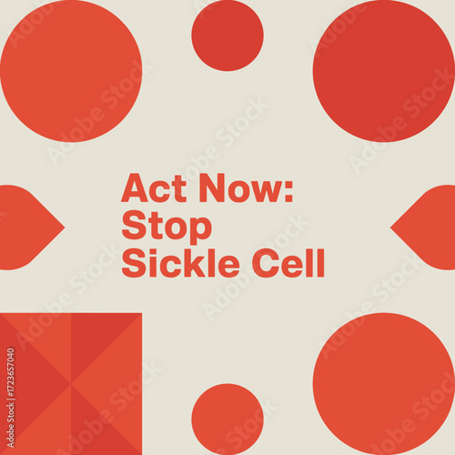 Act Now Stop Sickle Cell Poster