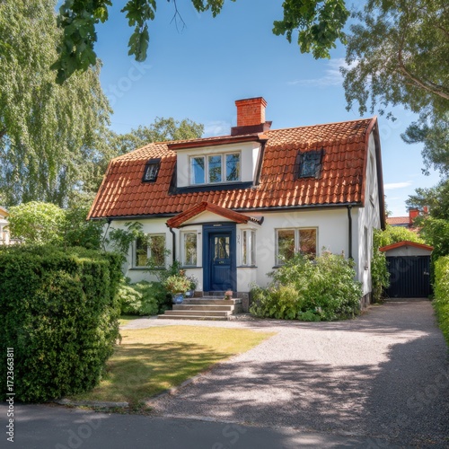 Charming home on a sunny day