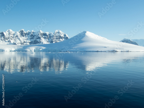 Wallpaper Mural Antarctica mountain with snow Torontodigital.ca