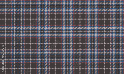 Seamless plaid patterns in brown, blue, red, and gray are perfect for casual shirts, vintage dresses, skirts, and pants. Add a touch of confidence and warmth to your fashions in every season.