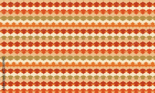 	Seamless Retro 70s Ethnic Striped Bohemian Pattern