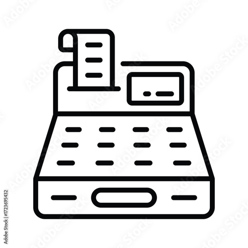 Get this creatively crafted amazing icon of cash register