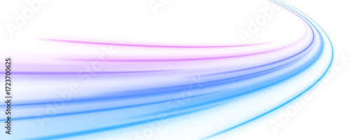 glowing spiral of light forms a tunnel-like effect, evoking a sci-fi feeling. Rays of blue and purple energy swirl inward. A visual representation of speed and power.