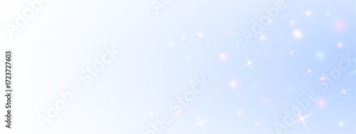Magical shimmer glow in elegant decoration PNG