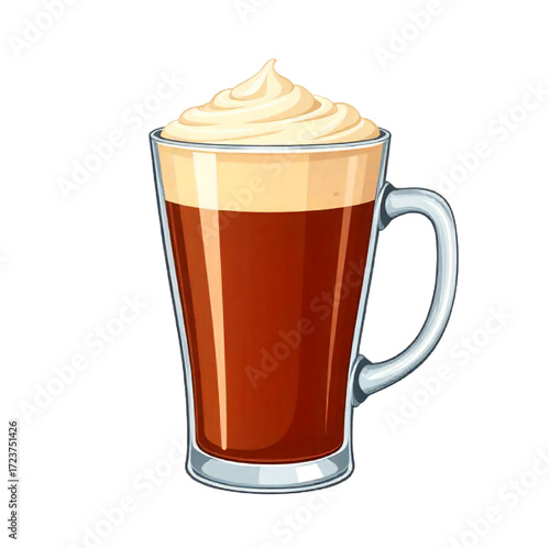Coffee with cream