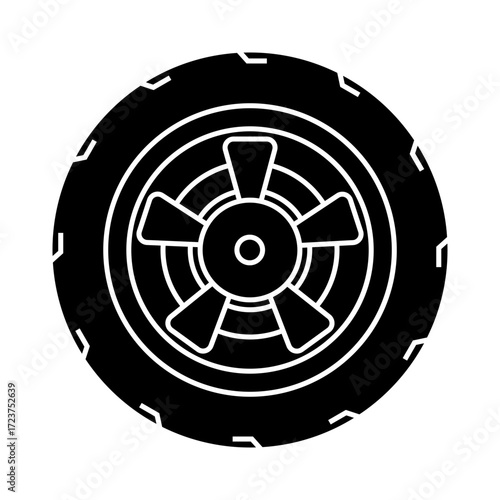 Tire icon design